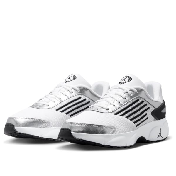 Jordan Trunner Flow White Black Metallic Silver