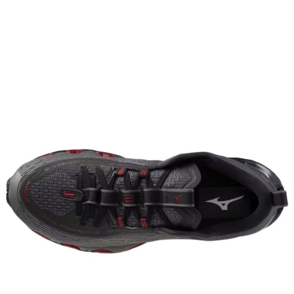 Mizuno Wave Prophecy 13 Dark Grey Red