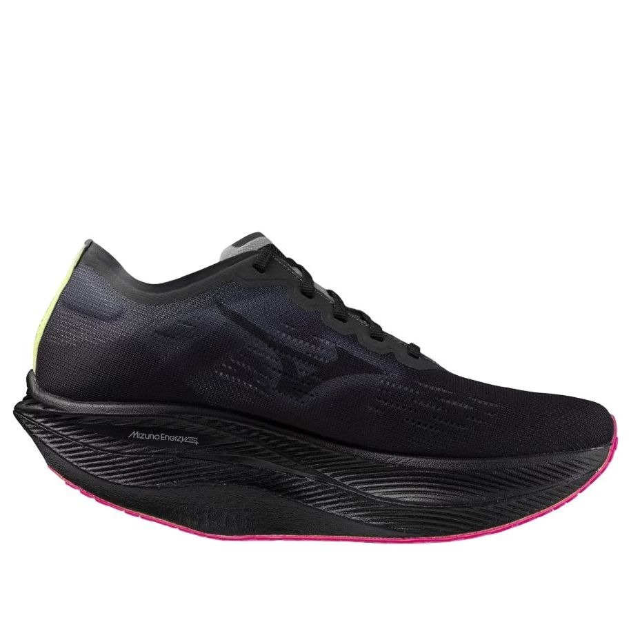 Mizuno Wave Rebellion Pro 2 Black Silver Pink Tetra 4 Mizuno Wave Rebellion Pro 2 Black Silver Pink Tetra