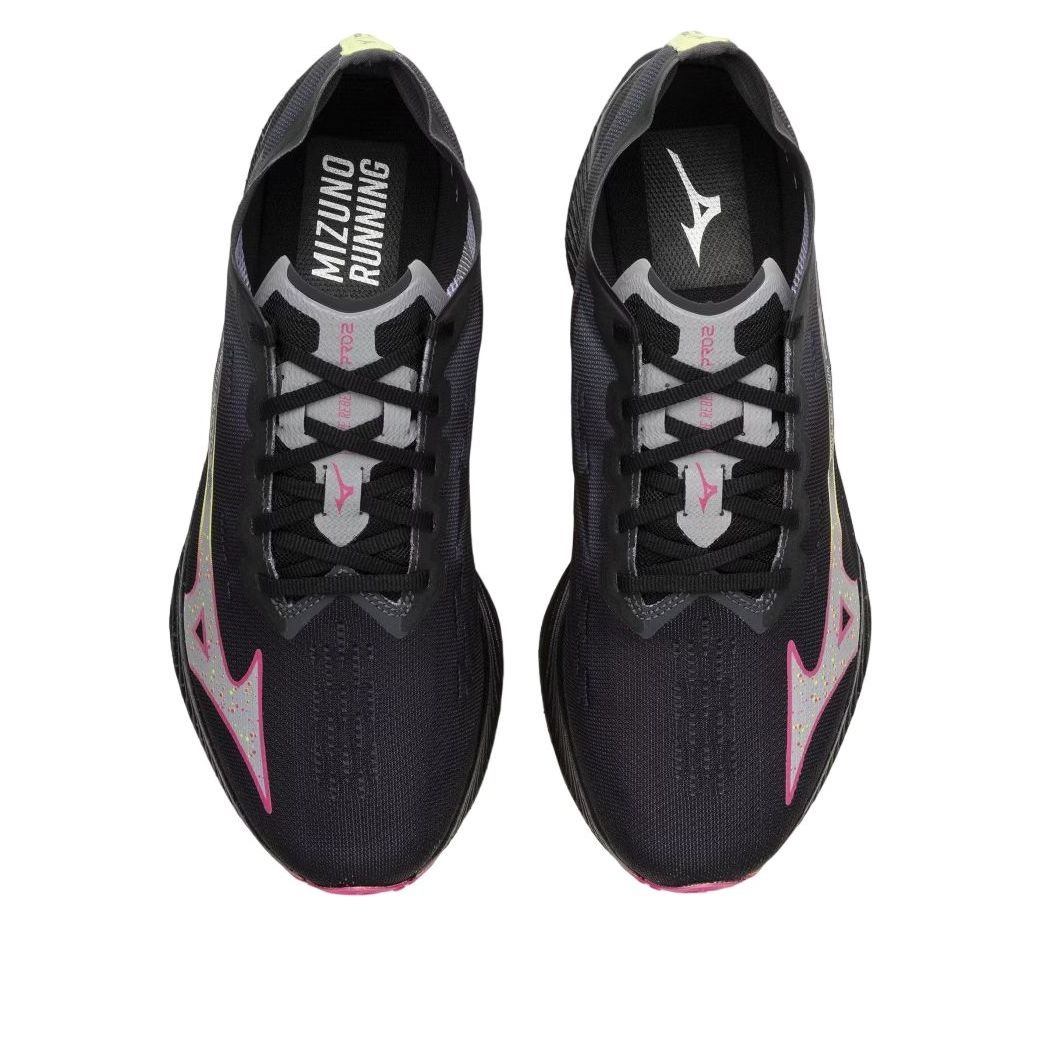 Mizuno Wave Rebellion Pro 2 Black Silver Pink Tetra 7 Mizuno Wave Rebellion Pro 2 Black Silver Pink Tetra