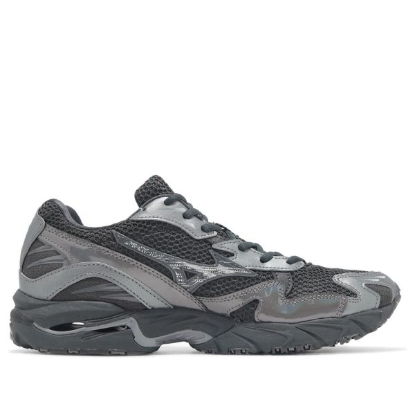 Mizuno Wave Rider 10 Black Sand Metallic Gray