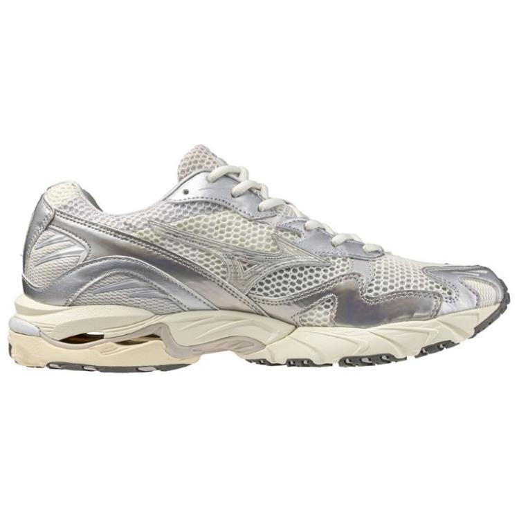 Mizuno Wave Rider 10 Metallic Snow White 4 Mizuno Wave Rider 10 Metallic Snow White