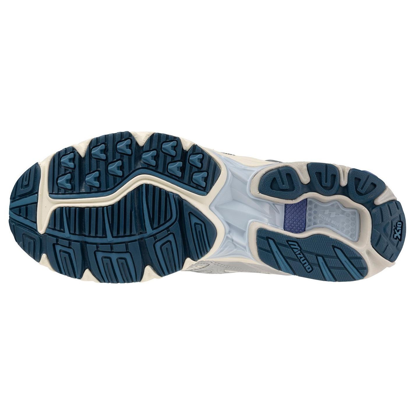 Mizuno Wave Rider 10 White Silver Blue 7 Mizuno Wave Rider 10 White Silver Blue
