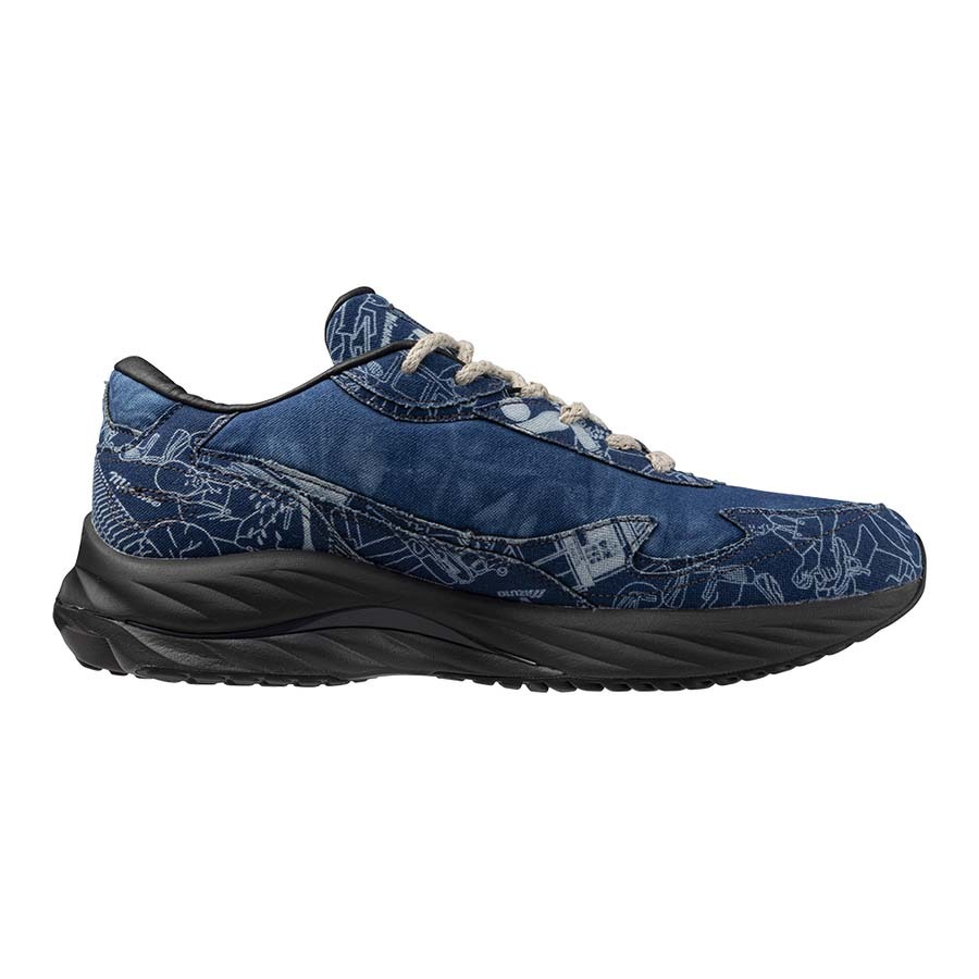 Mizuno Wave Rider Beta BUAISOU Mugen Blue White 4 Mizuno Wave Rider Beta BUAISOU Mugen Blue White