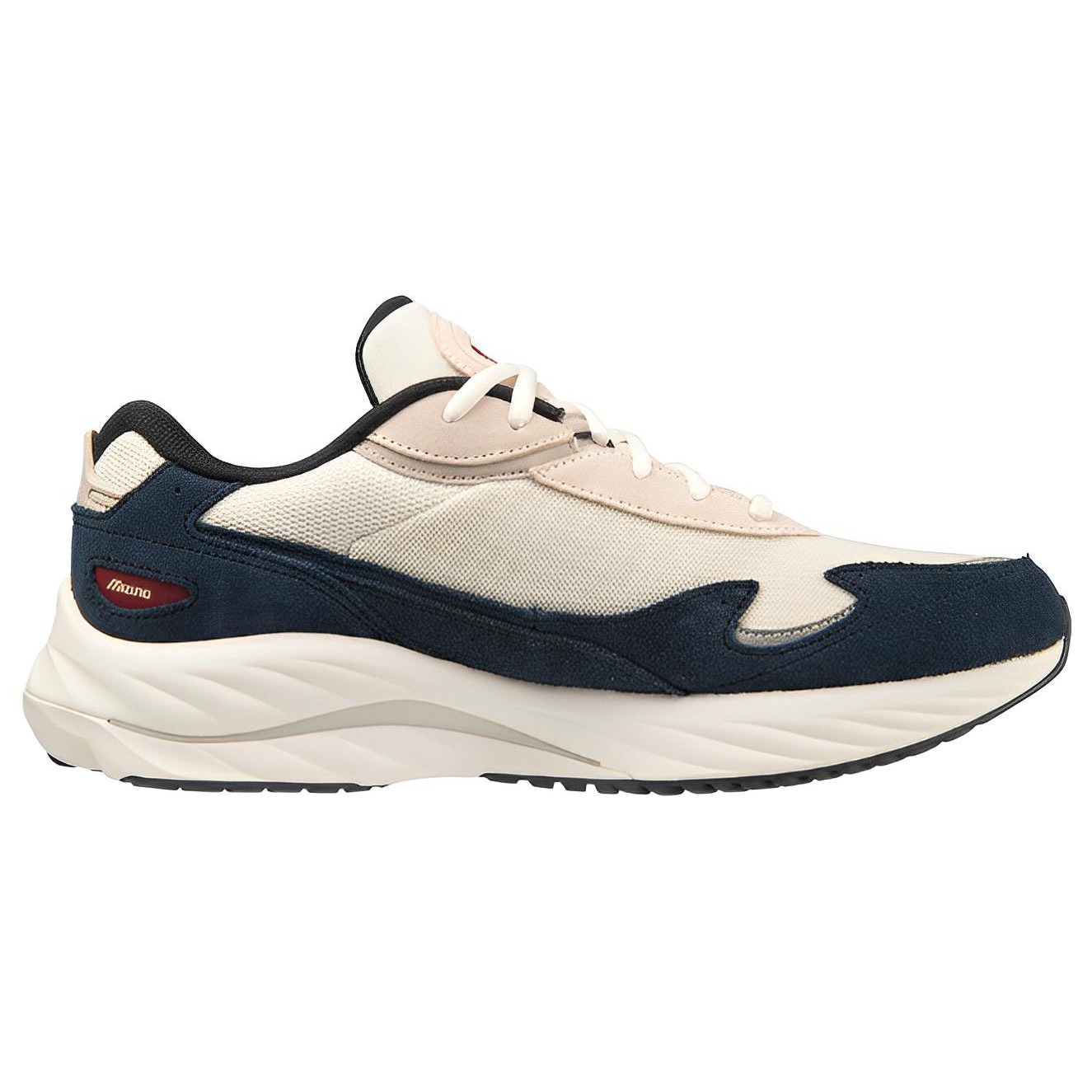 Mizuno Wave Rider Beta White Beige Blue 4 Mizuno Wave Rider Beta White Beige Blue