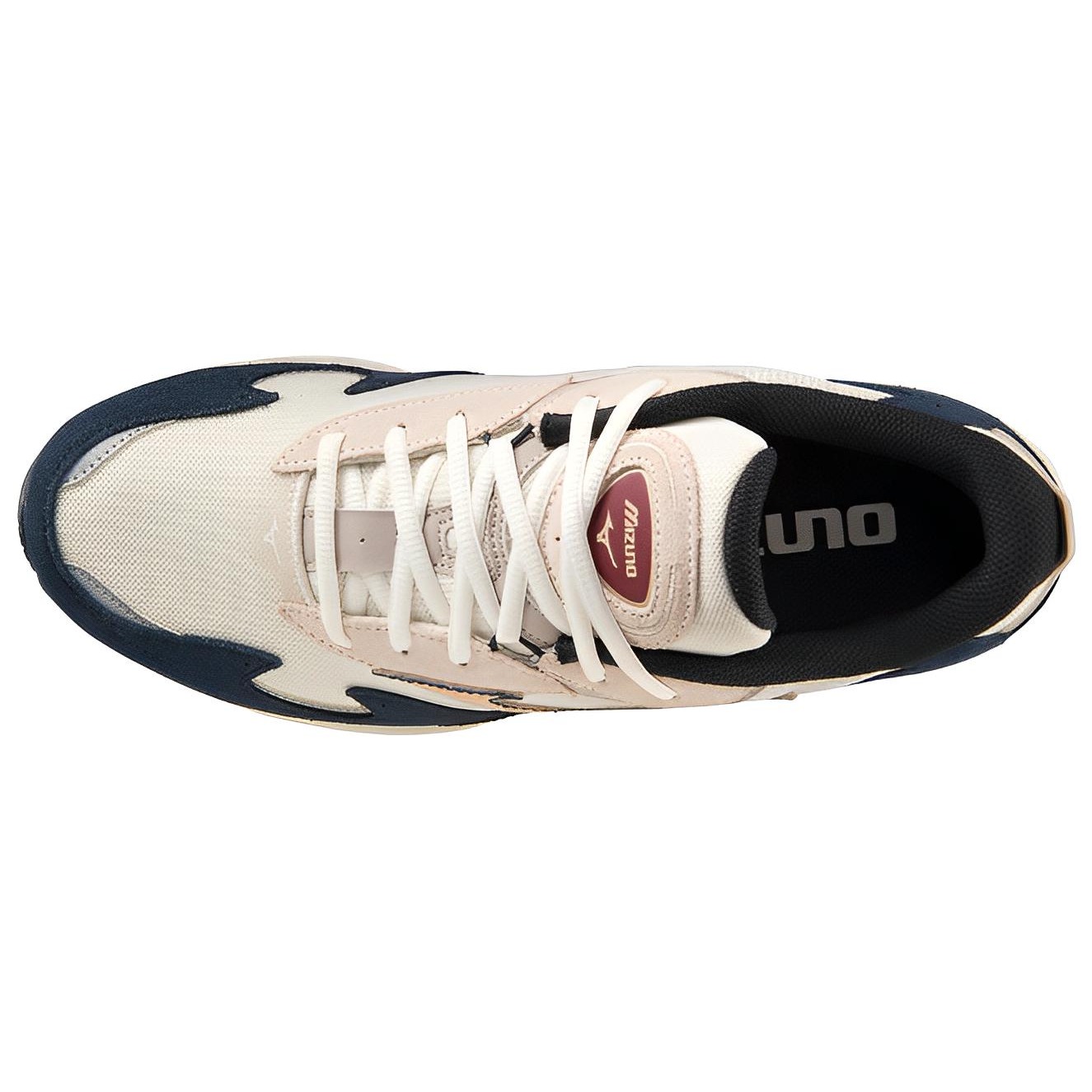 Mizuno Wave Rider Beta White Beige Blue 5 Mizuno Wave Rider Beta White Beige Blue