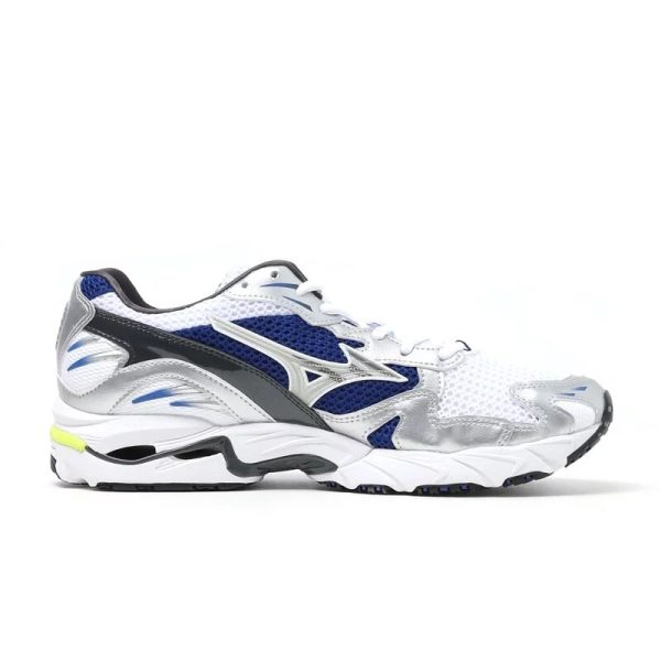Mizuno Wave Rider White Silver Surf The Web