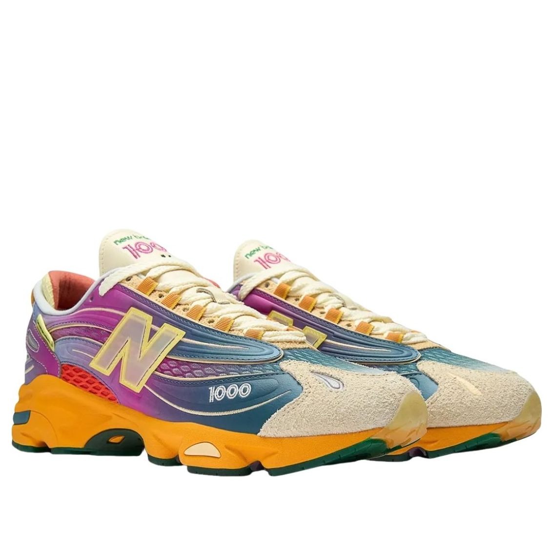 New Balance 1000 Salehe Bembury Fog Be The Cloud Berry 5 New Balance 1000 Salehe Bembury Fog Be The Cloud Berry