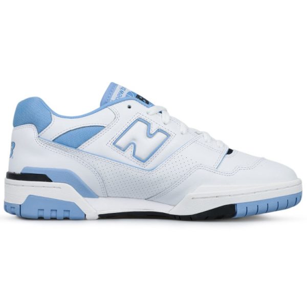 New Balance 550 UNC White University Blue