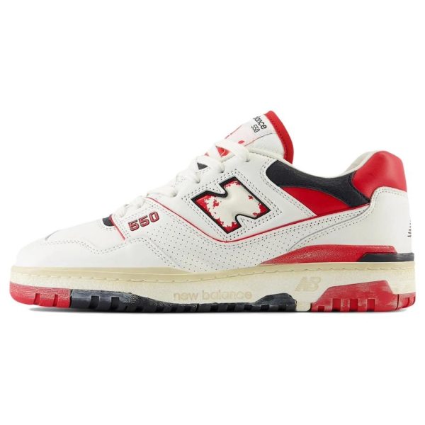 New Balance 550 Vintage Pack Team Red