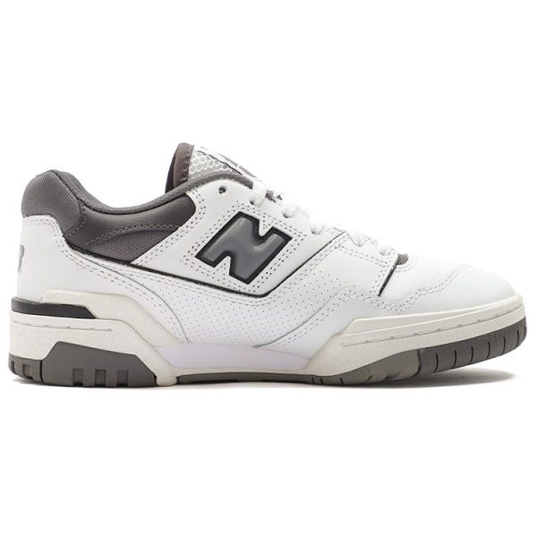 New Balance 550 White Grey Dark Grey