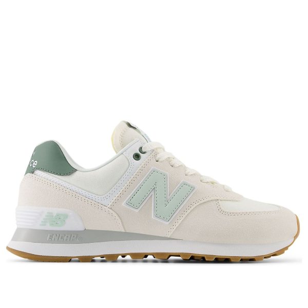 New Balance 574 Sea Salt New Spruce (Womens)