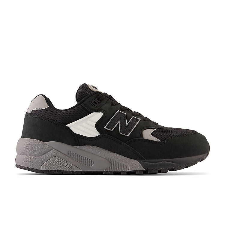 New Balance 580 Black Shadow Grey Silver Metallic 4 New Balance 580 Black Shadow Grey Silver Metallic