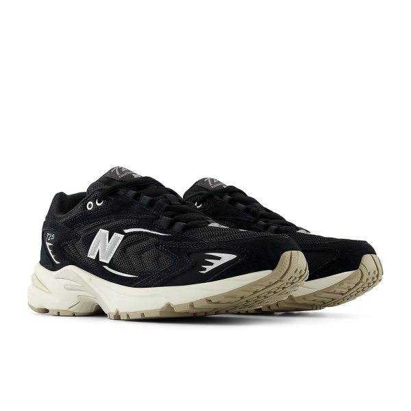 New Balance 725 Black Metallic Silver