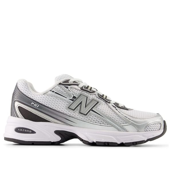 New Balance 740 White Metallic Silver Black