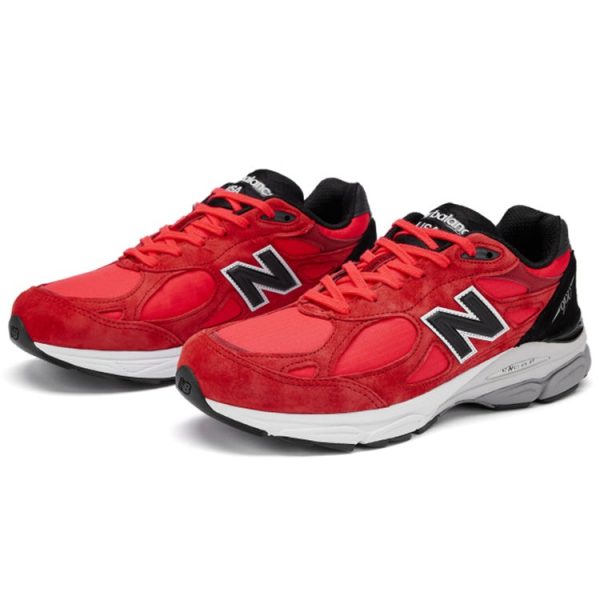 New Balance 990v3 MiUSA Red Suede