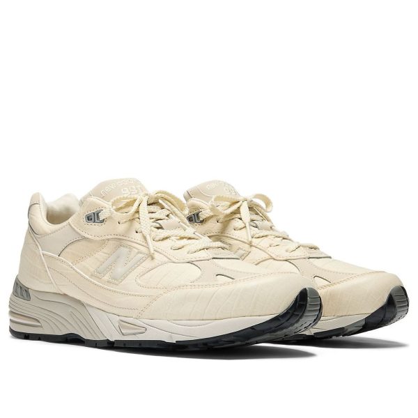 New Balance 991 MiUK Oyster Grey Crocodile