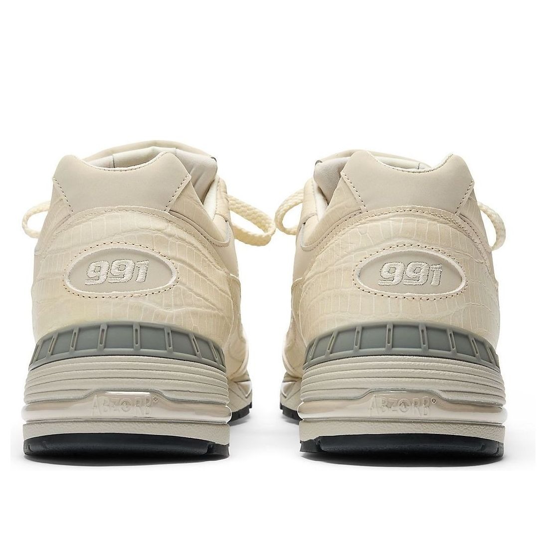 New Balance 991 MiUK Oyster Grey Crocodile 7 New Balance 991 MiUK Oyster Grey Crocodile