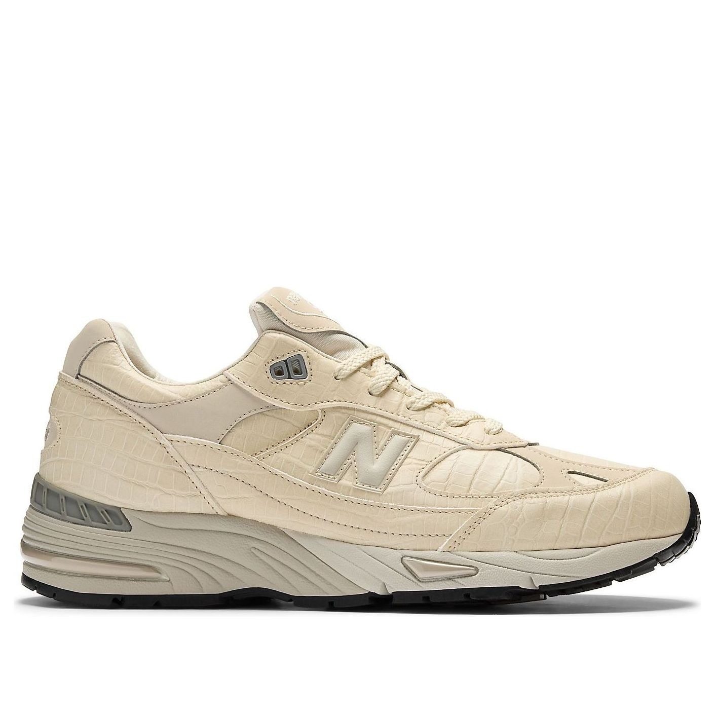 New Balance 991 MiUK Oyster Grey Crocodile 8 New Balance 991 MiUK Oyster Grey Crocodile