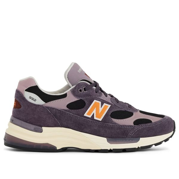 New Balance 992 MiUSA Dark Ice Wine Black