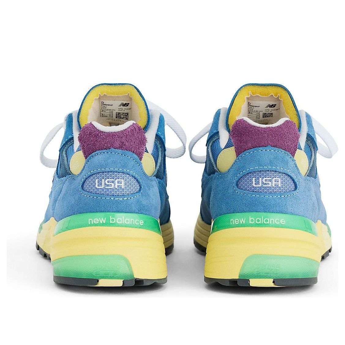 New Balance 992 MiUSA Sea Stone Green Apple 5 New Balance 992 MiUSA Sea Stone Green Apple