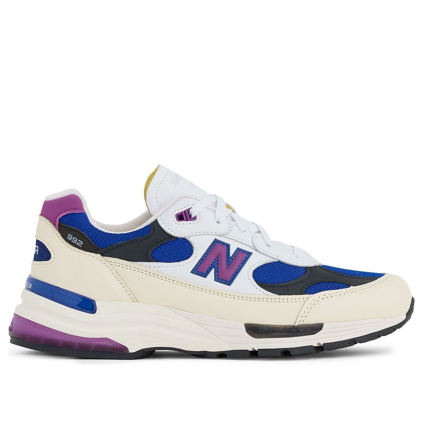 New Balance 992 MiUSA White Royal Purple Fuchsia 4 New Balance 992 MiUSA White Royal Purple Fuchsia