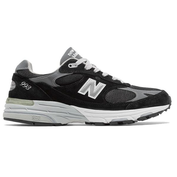 New Balance 993 MiUSA Black Grey (Womens)