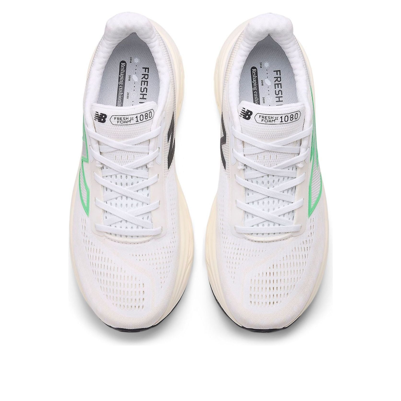 New Balance Fresh Foam 1080v14 White Lime Leaf Angora 5 New Balance Fresh Foam 1080v14 White Lime Leaf Angora