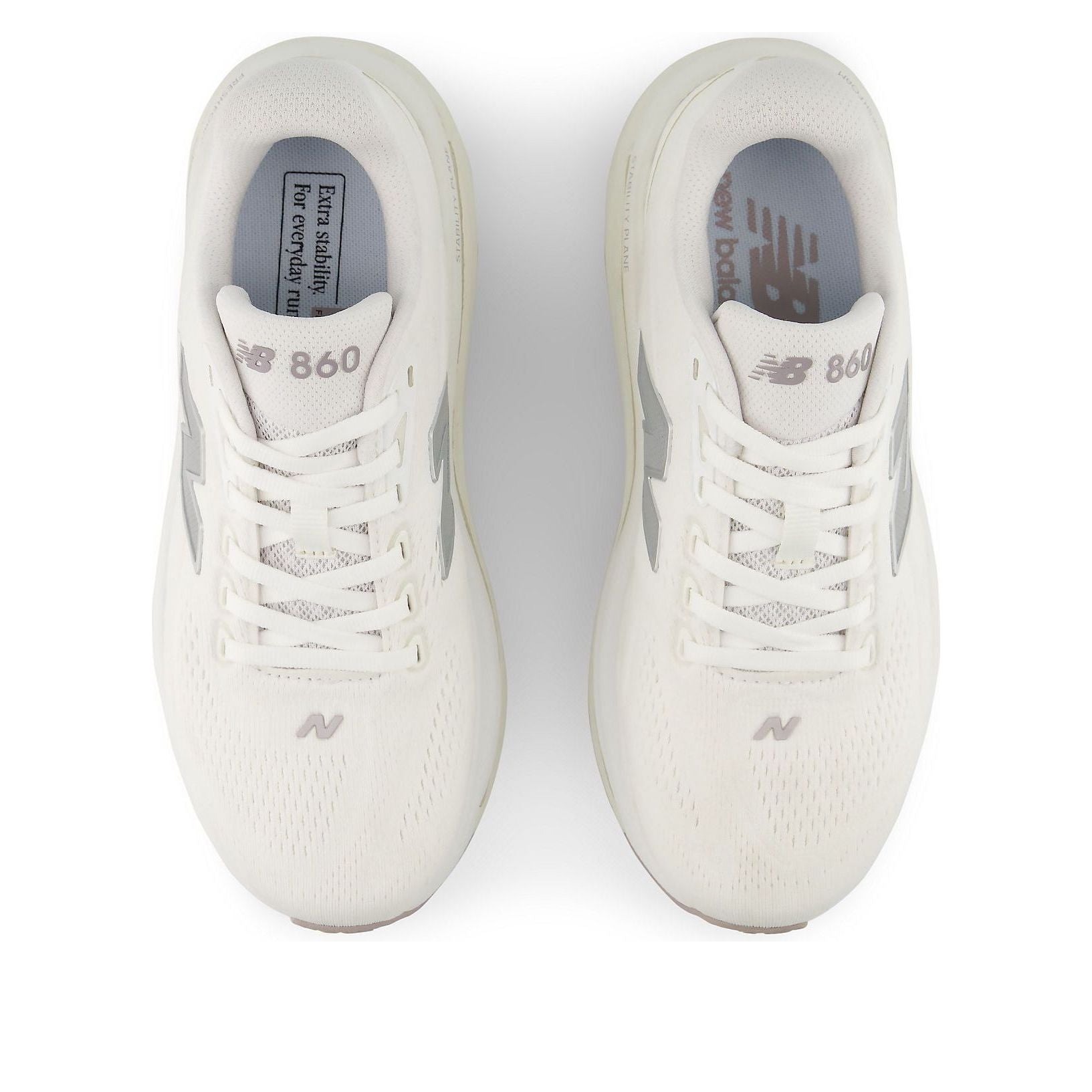 New Balance Fresh Foam X 860v15 White Silver Metallic (Womens) 5 New Balance Fresh Foam X 860v15 White Silver Metallic (Womens)