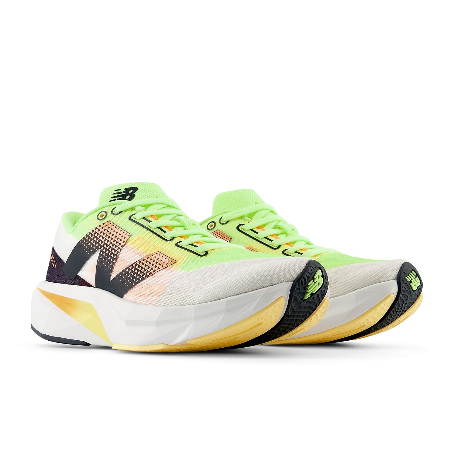 New Balance FuelCell Rebel v4 Bleached Lime Glo Hot Mango 4 New Balance FuelCell Rebel v4 Bleached Lime Glo Hot Mango