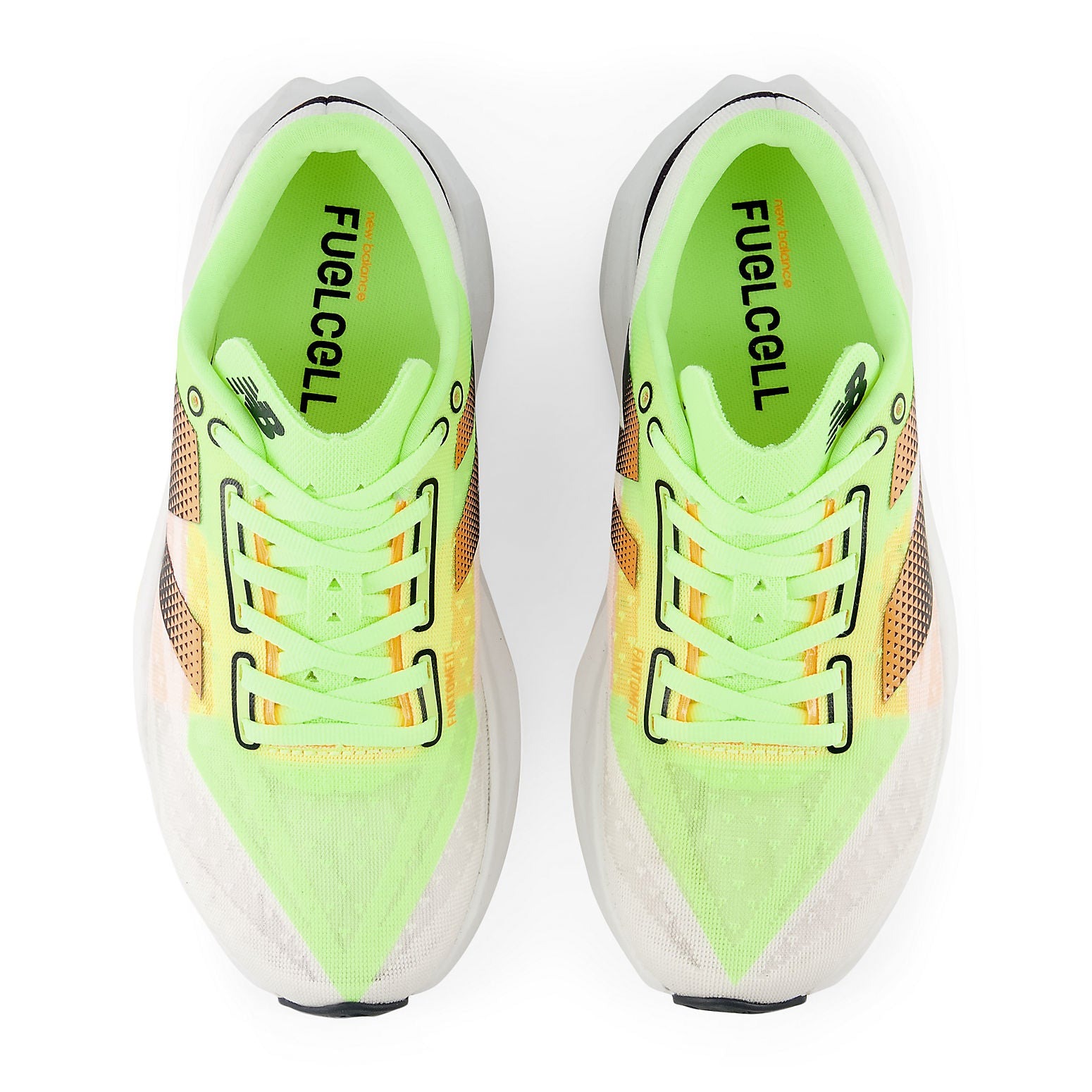 New Balance FuelCell Rebel v4 Bleached Lime Glo Hot Mango 5 New Balance FuelCell Rebel v4 Bleached Lime Glo Hot Mango
