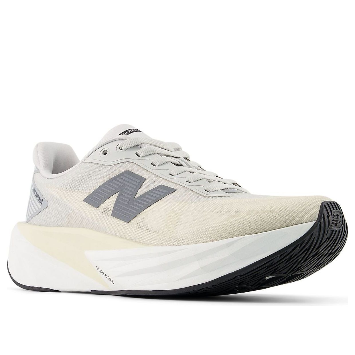 New Balance FuelCell Rebel v5 Linen Grey Matter (Womens) 6 New Balance FuelCell Rebel v5 Linen Grey Matter (Womens)