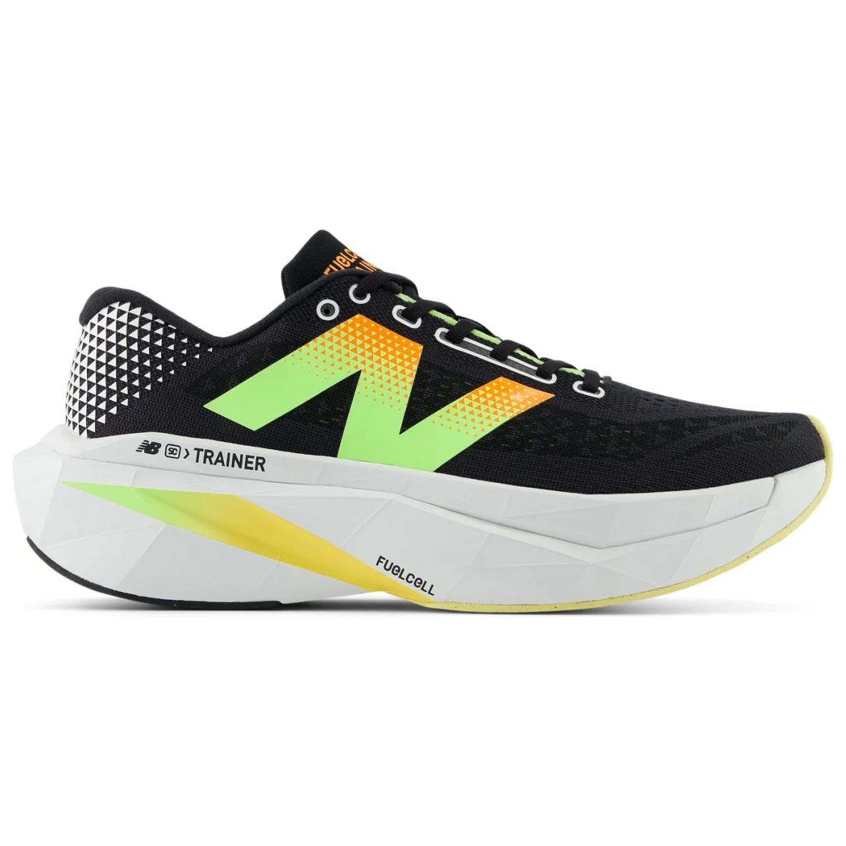 New Balance FuelCell SuperComp Trainer v3 Black Bleached Lime Glo 4 New Balance FuelCell SuperComp Trainer v3 Black Bleached Lime Glo
