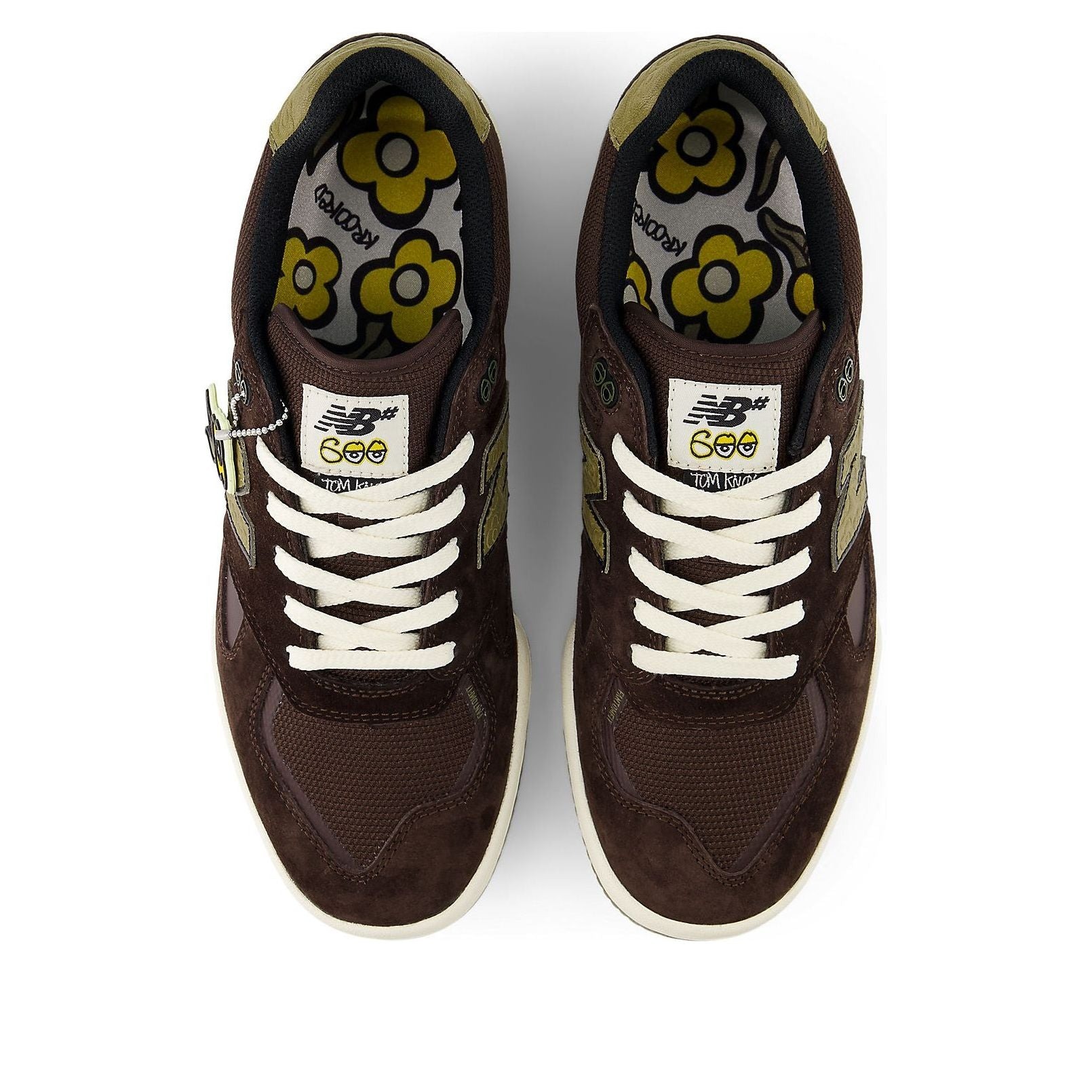 New Balance Numeric 600 Tom Knox x Krooked Chocolate Olive 5 New Balance Numeric 600 Tom Knox x Krooked Chocolate Olive