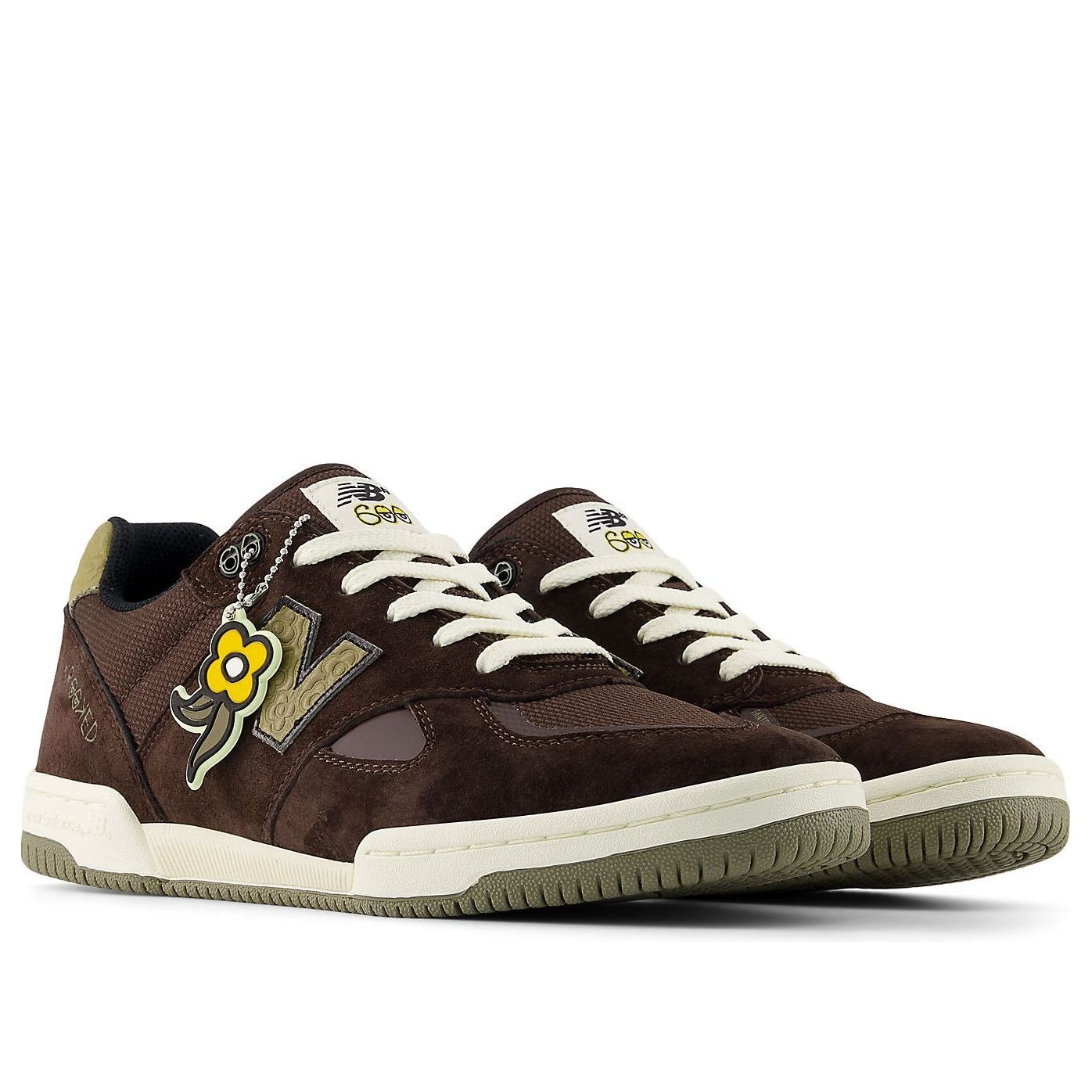 New Balance Numeric 600 Tom Knox x Krooked Chocolate Olive 6 New Balance Numeric 600 Tom Knox x Krooked Chocolate Olive