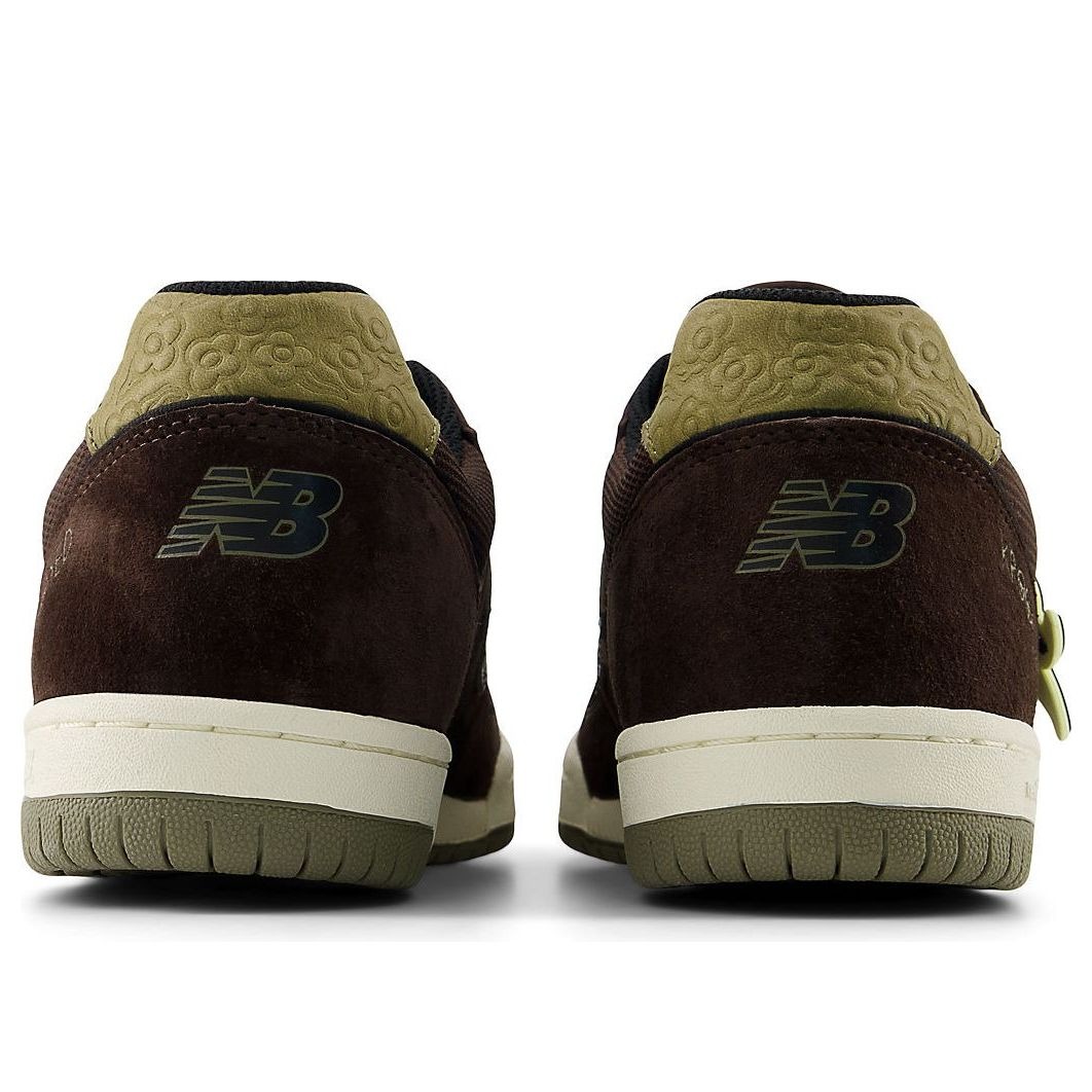 New Balance Numeric 600 Tom Knox x Krooked Chocolate Olive 8 New Balance Numeric 600 Tom Knox x Krooked Chocolate Olive
