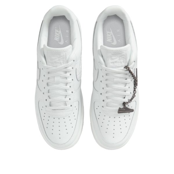 Nike Air Force 1 07 Low Summit White Mini Charm (Womens)