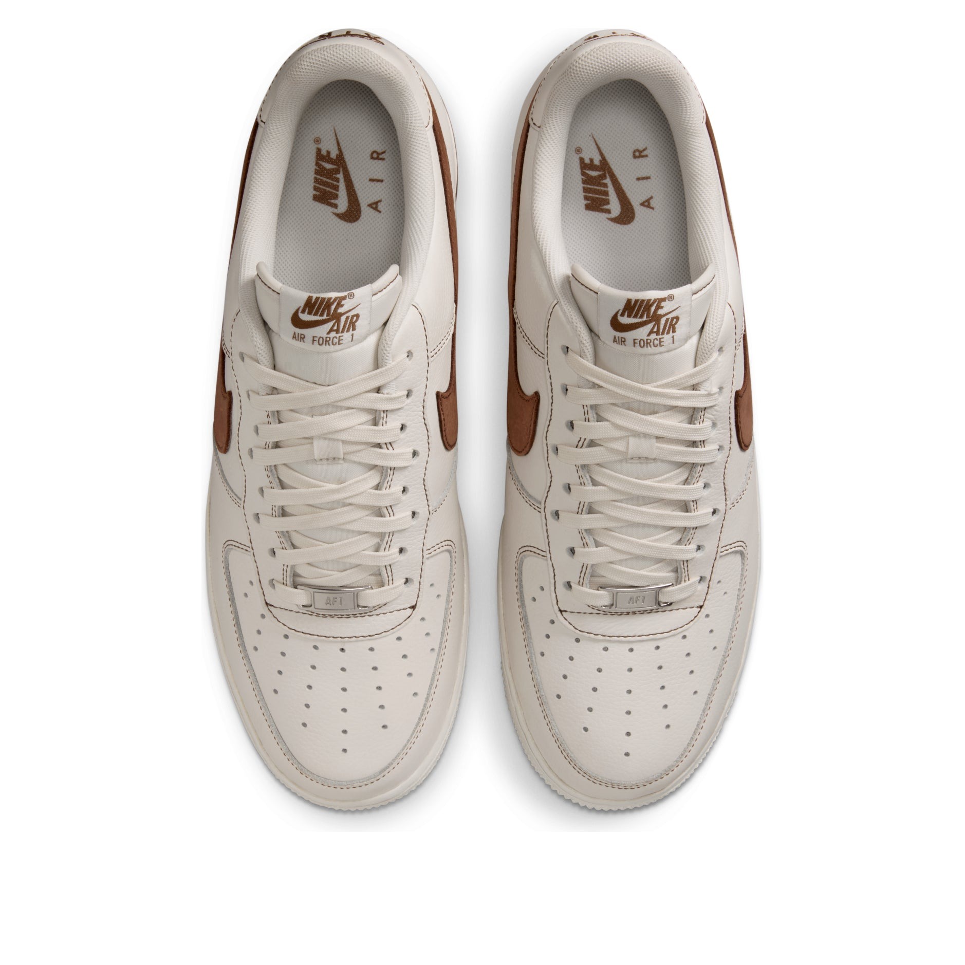 Nike Air Force 1 Low 07 LV8 Ivory Saddle Brown 4 Nike Air Force 1 Low 07 LV8 Ivory Saddle Brown