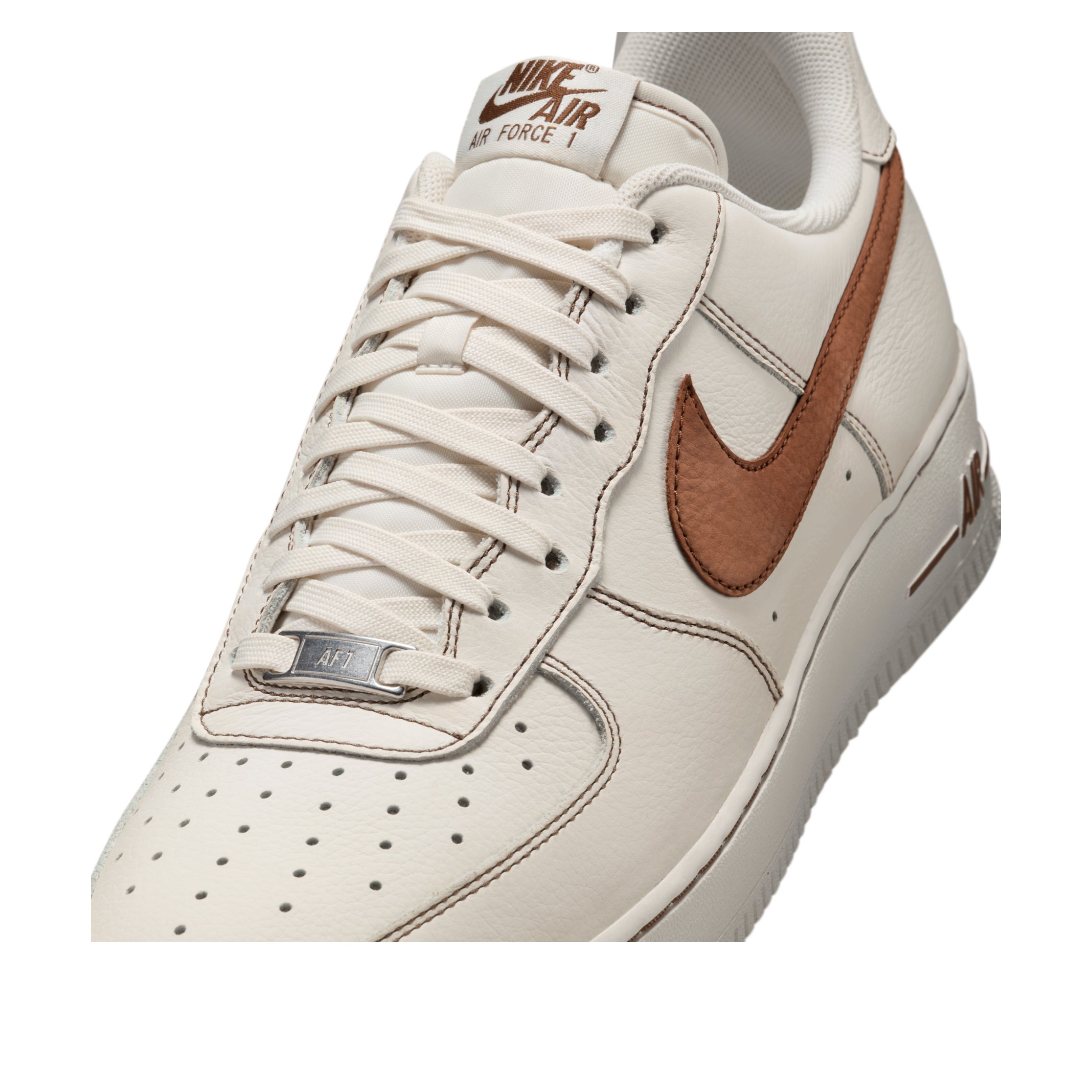 Nike Air Force 1 Low 07 LV8 Ivory Saddle Brown 7 Nike Air Force 1 Low 07 LV8 Ivory Saddle Brown