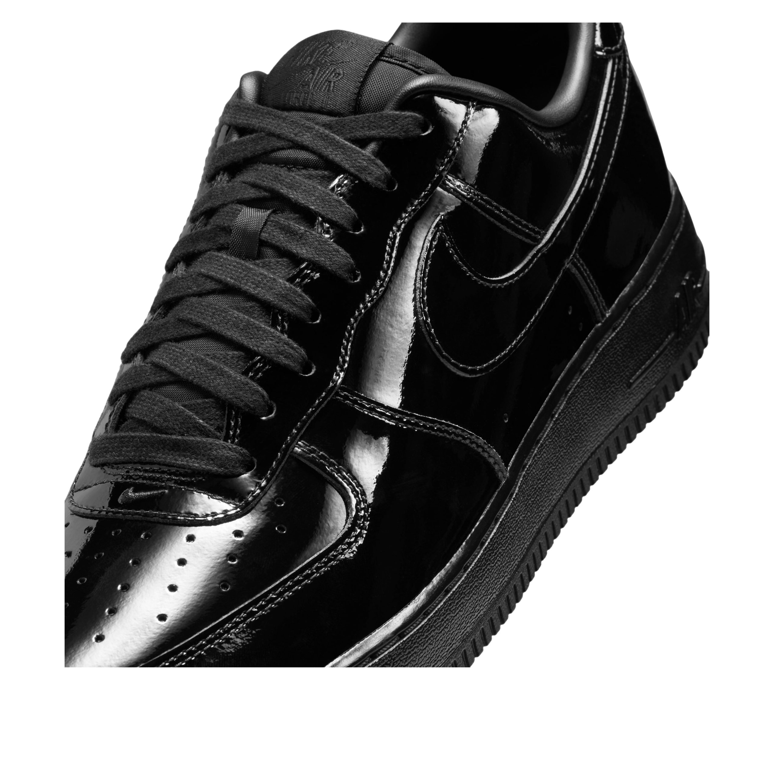 Nike Air Force 1 Low 07 Premium Black Patent 7 Nike Air Force 1 Low 07 Premium Black Patent