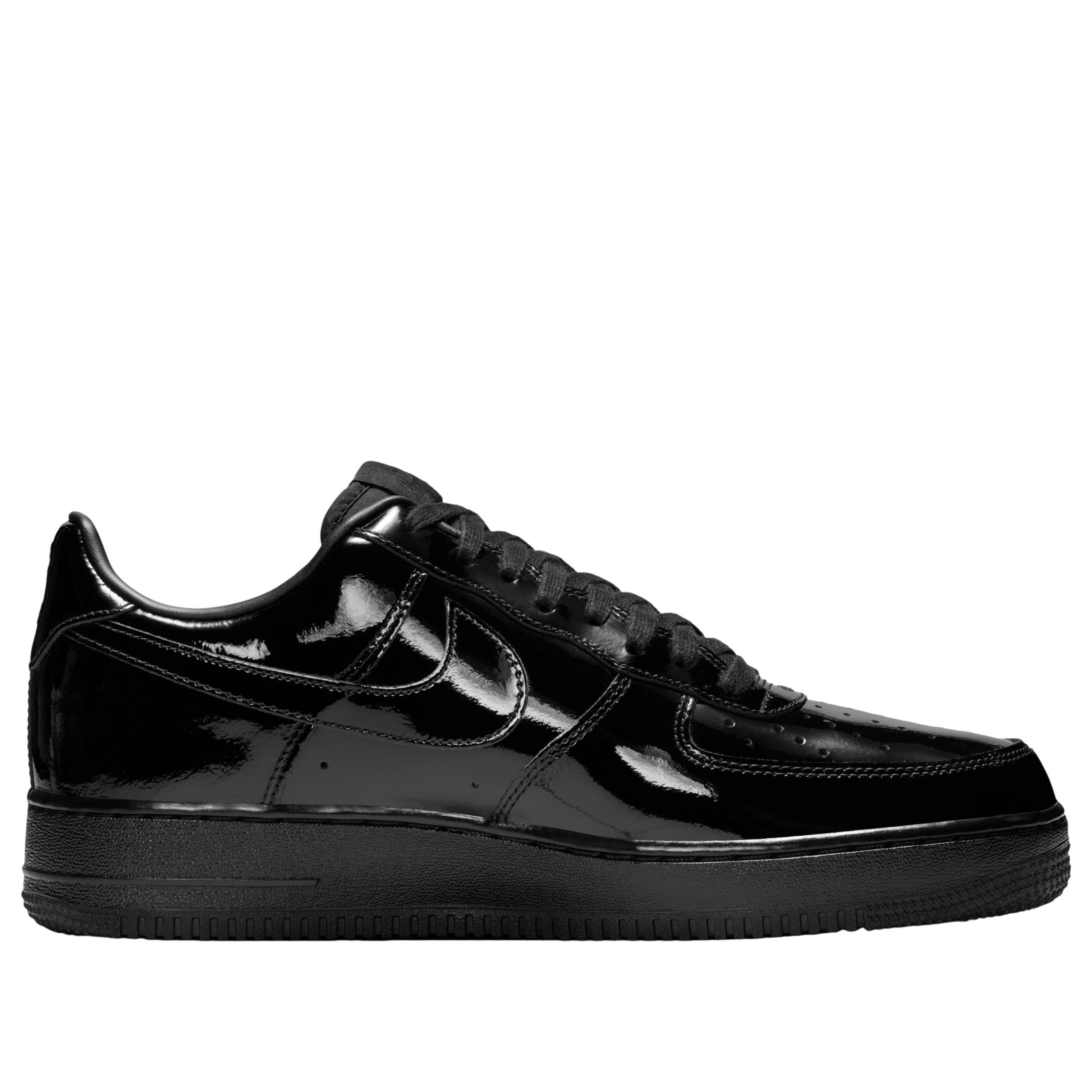 Nike Air Force 1 Low 07 Premium Black Patent 8 Nike Air Force 1 Low 07 Premium Black Patent