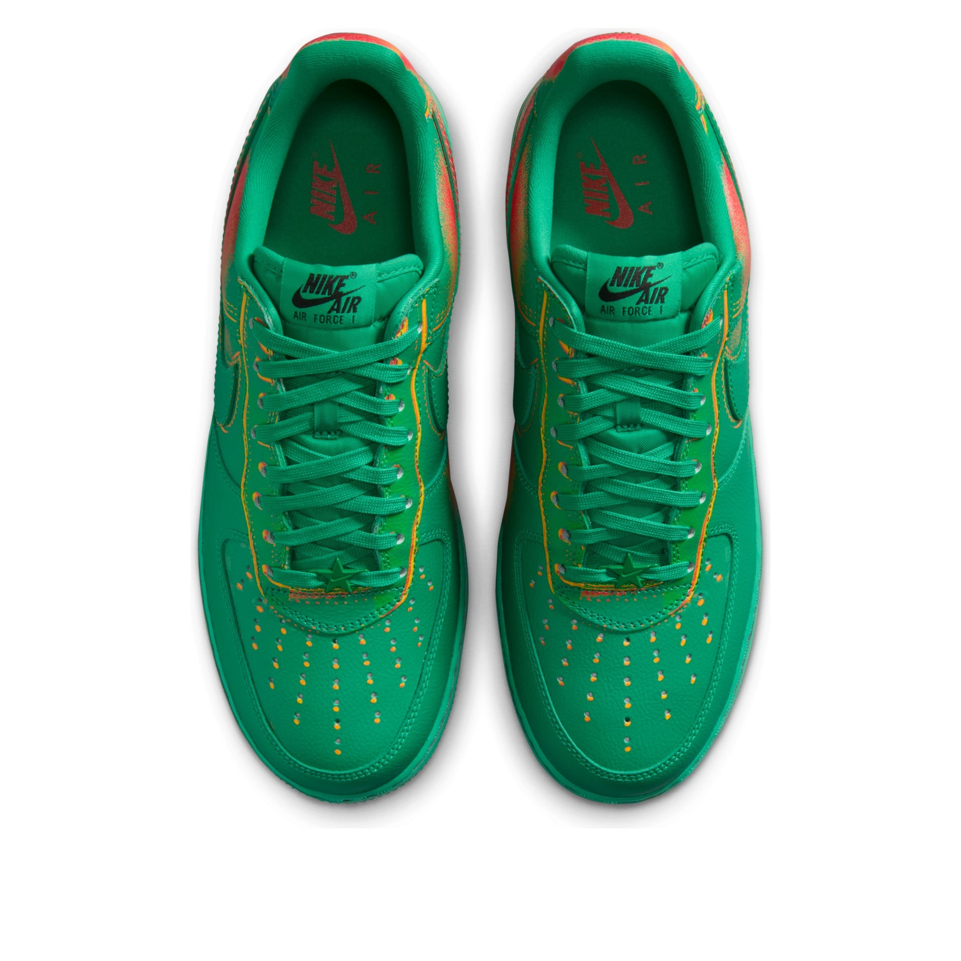 Nike Air Force 1 Low 07 Stadium Green Crimson 4 Nike Air Force 1 Low 07 Stadium Green Crimson