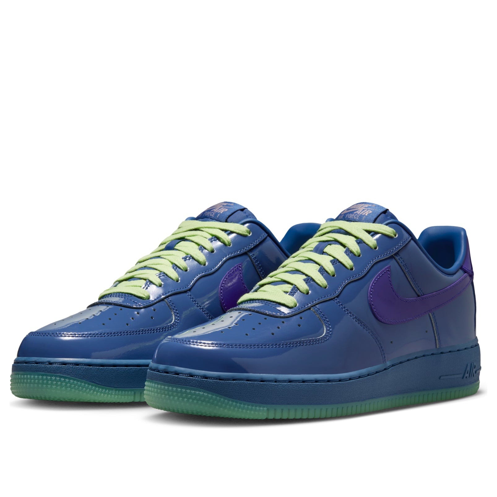 Nike Air Force 1 Low Patent Leather Mystic Navy Grape Ice 6 Nike Air Force 1 Low Patent Leather Mystic Navy Grape Ice
