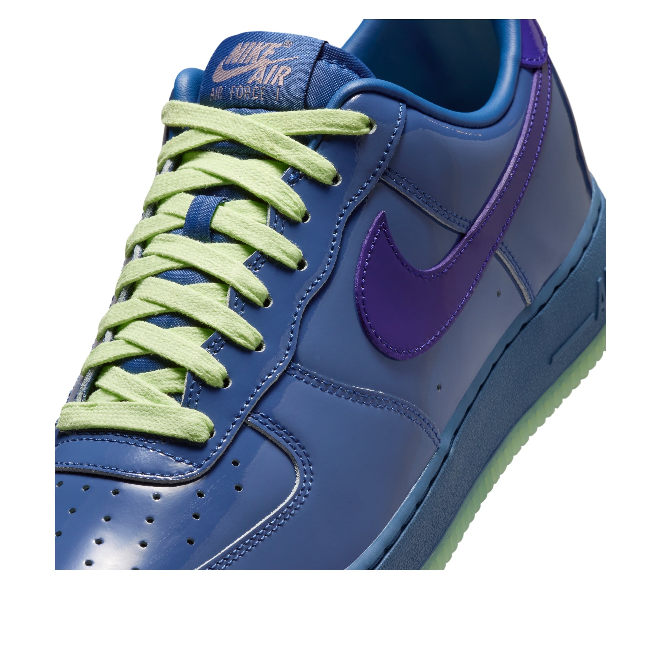 Nike Air Force 1 Low Patent Leather Mystic Navy Grape Ice 7 Nike Air Force 1 Low Patent Leather Mystic Navy Grape Ice