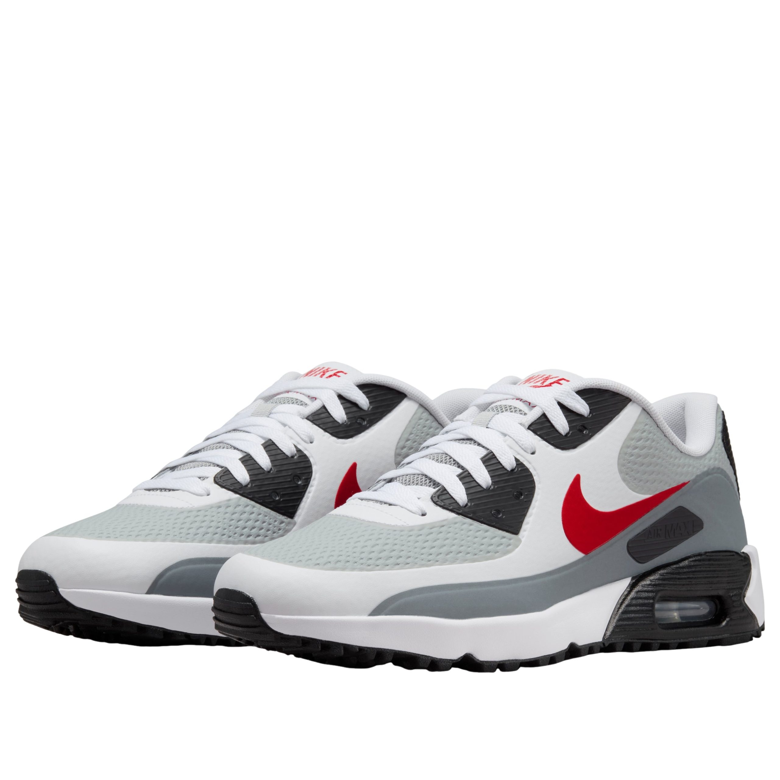 Nike Air Max 90 Golf White Light Smoke Grey Red 6 Nike Air Max 90 Golf White Light Smoke Grey Red