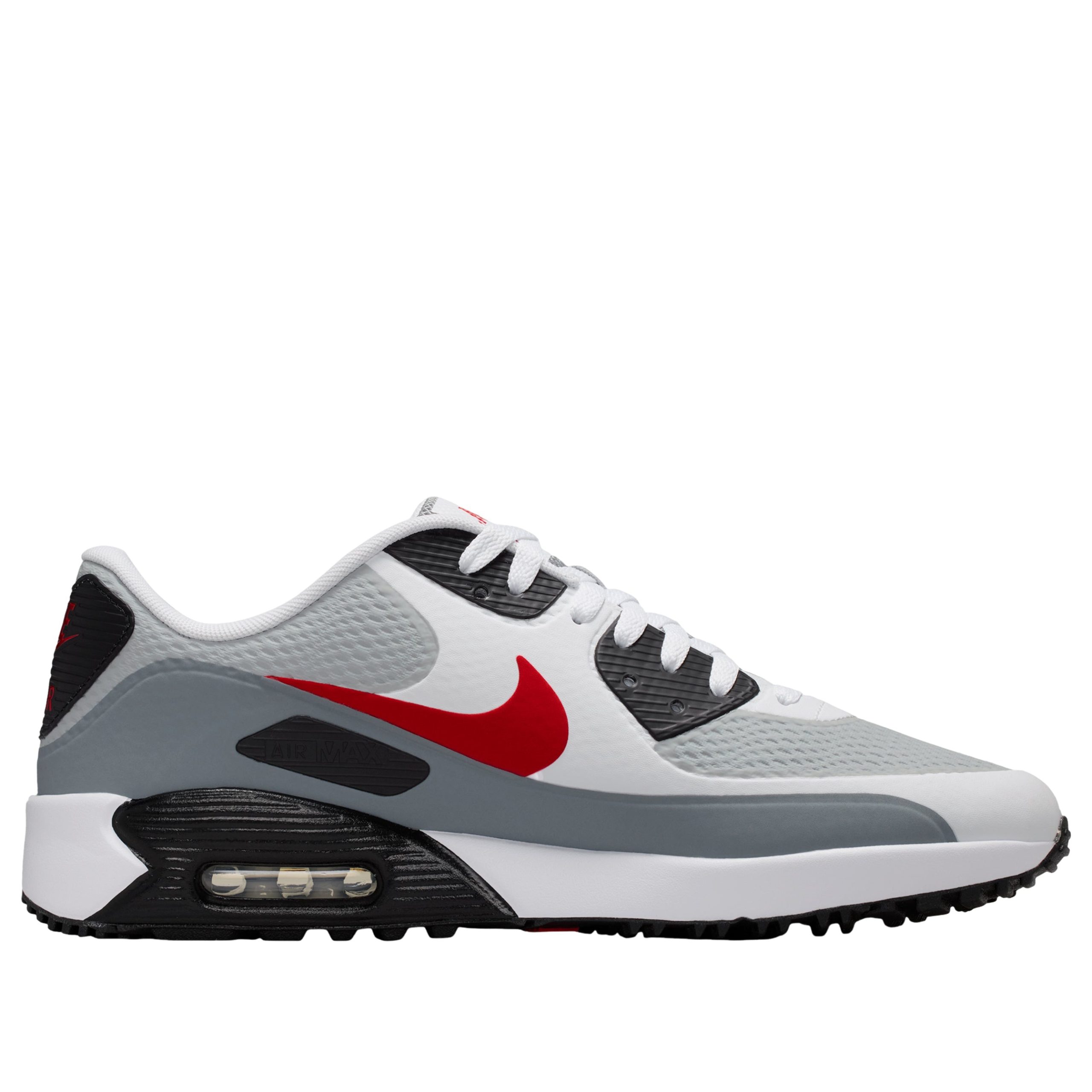 Nike Air Max 90 Golf White Light Smoke Grey Red 8 Nike Air Max 90 Golf White Light Smoke Grey Red