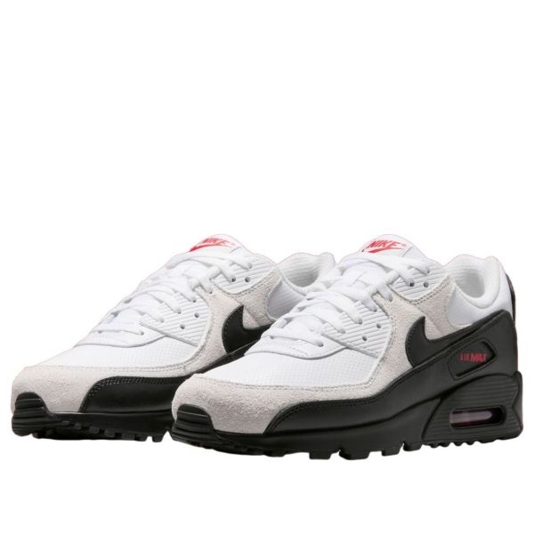 Nike Air Max 90 Perforated Leather White Black