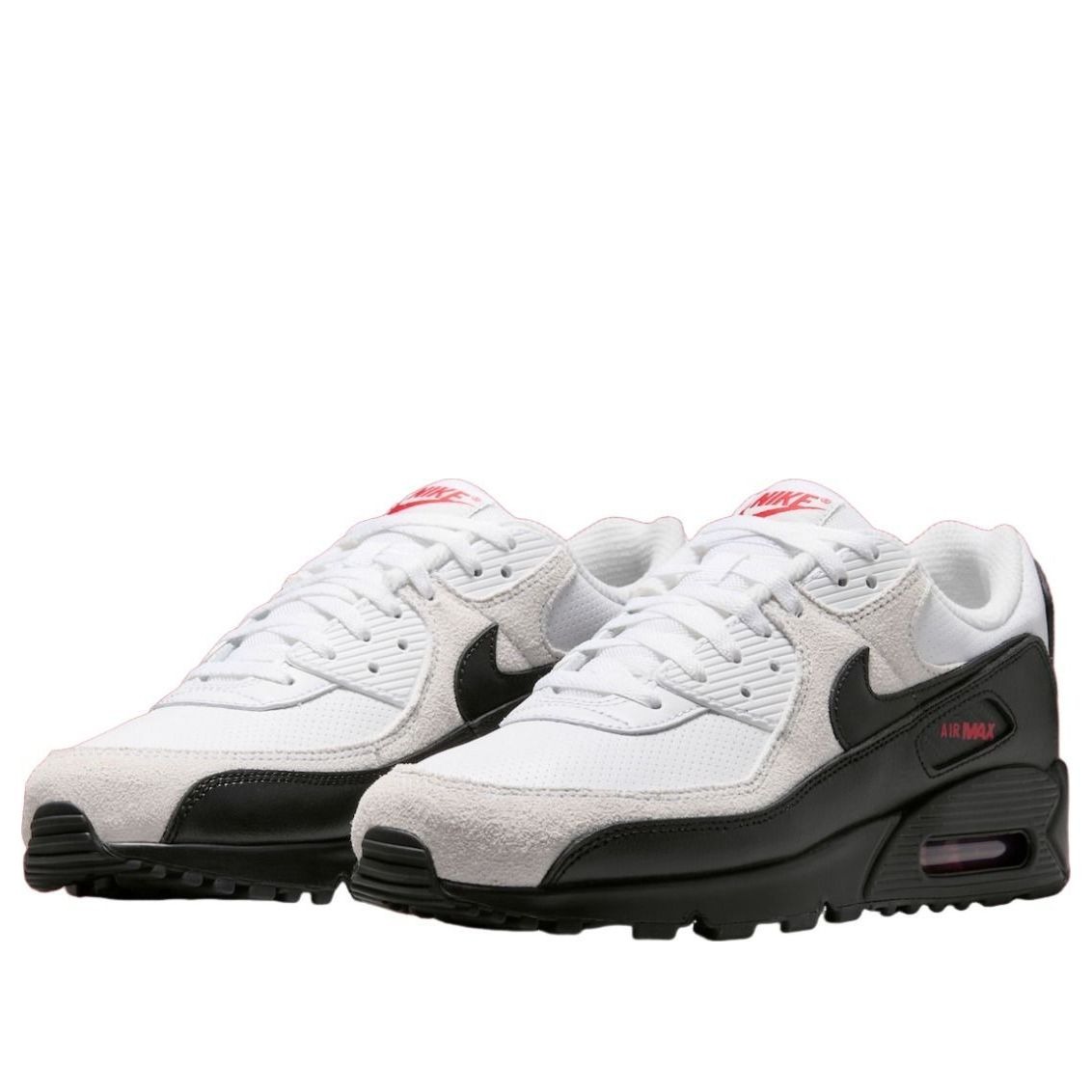 Nike Air Max 90 Perforated Leather White Black 4 Nike Air Max 90 Perforated Leather White Black