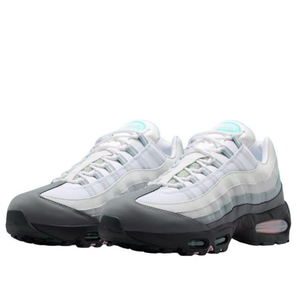 Nike Air Max 95 Big Bubble White Hyper Turquoise Pink Foam