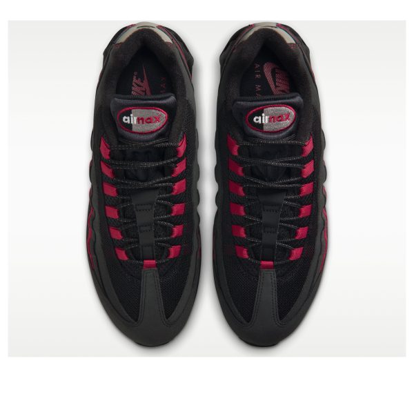 Nike Air Max 95 OG Big Bubble Black Crimson Grey